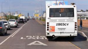 Скорость движения автобусов ограничат до 40 км/ч в столице