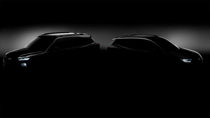 Chevrolet выпустил тизер сразу двух новых внедорожников
