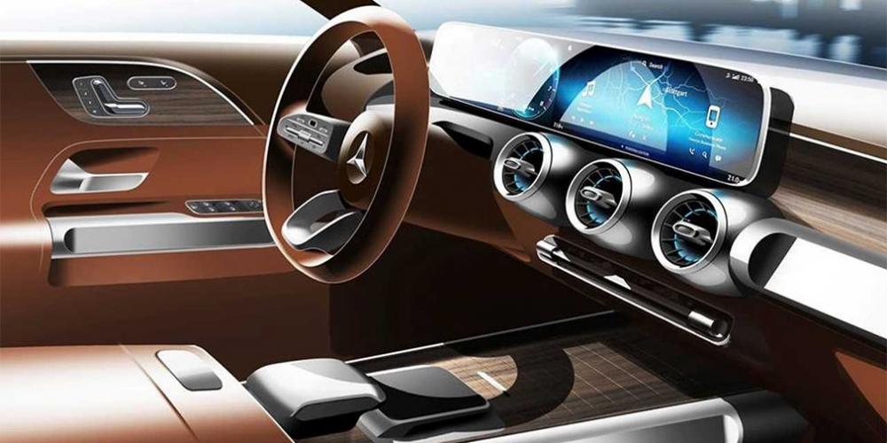Mercedes показал салон маленького Gelandewagen
