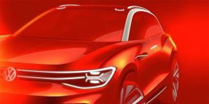 Volkswagen показал дизайн большого электрического кроссовера
