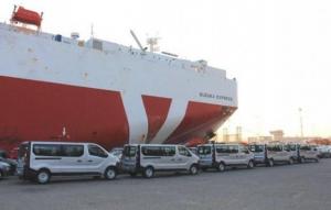 В Украину прибыла крупная партия новых автомобилей