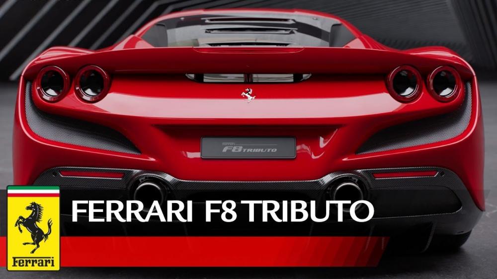 Посмотрите (и послушайте!), как Ferrari F8 Tributo дрифтит по треку