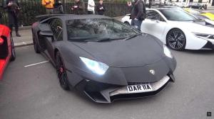 Lamborghini Aventador LP750-4 Superveloce с кристаллам Swarovski