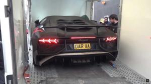 Lamborghini Aventador LP750-4 Superveloce с кристаллам Swarovski