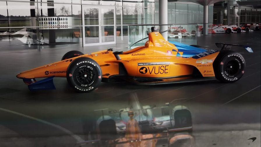 Mclaren показала машину Фернандо Алонсо для Инди 500