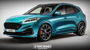 Дизайнеры представили облик нового Ford Kuga ST