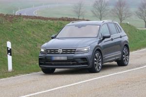 Volkswagen выкатил на тесты прототип самой мощной модификации Tiguan R