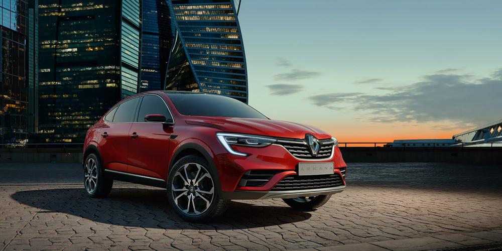 Renault раскрыла подробности о купе-кроссовере Arkana для России