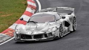 Ferrari вывела на тесты загадочный прототип на базе FXX K Evo