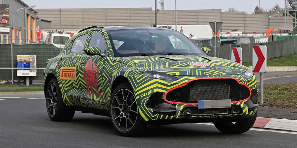 Первый кроссовер Aston Martin вывели на «Нюрбургринг»