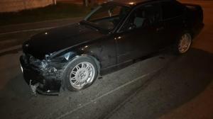 Два BMW столкнулись после езды на красный в Алматы