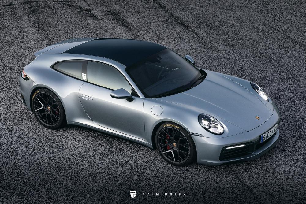 Посмотрите, как мог бы выглядеть новый Porsche 911 в кузове шутинг-брейк