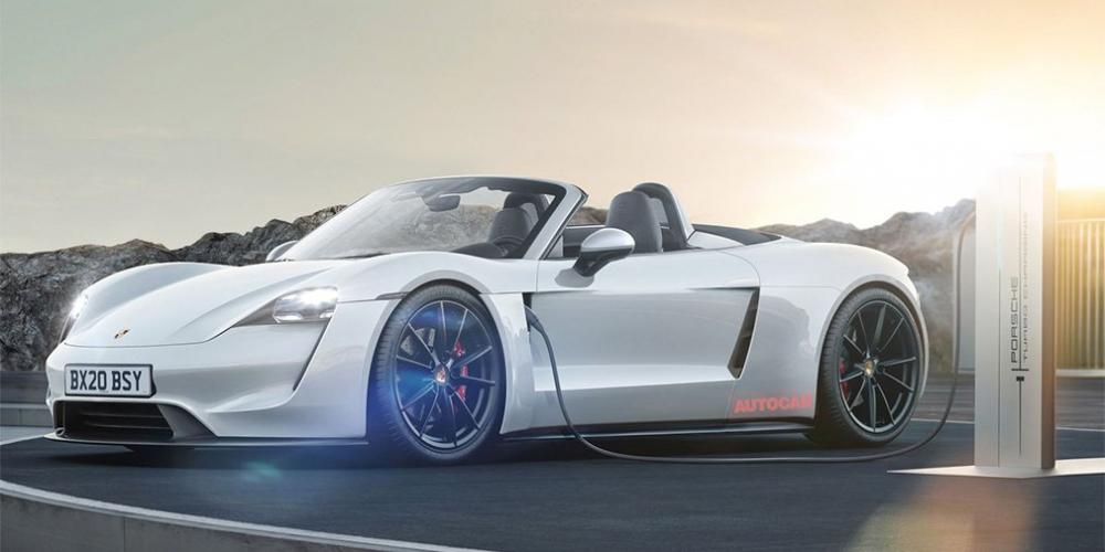 Следующие Porsche 718 Boxster и Cayman переведут на электрическую тягу