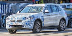 Электрический внедорожник BMW iX3 был замечен в Мюнхене на тестах