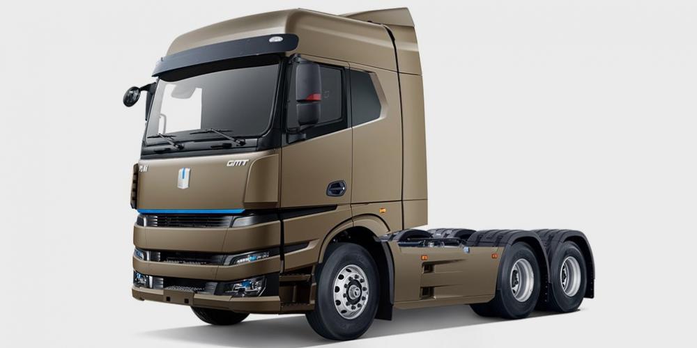 Geely представил грузовик на метаноле