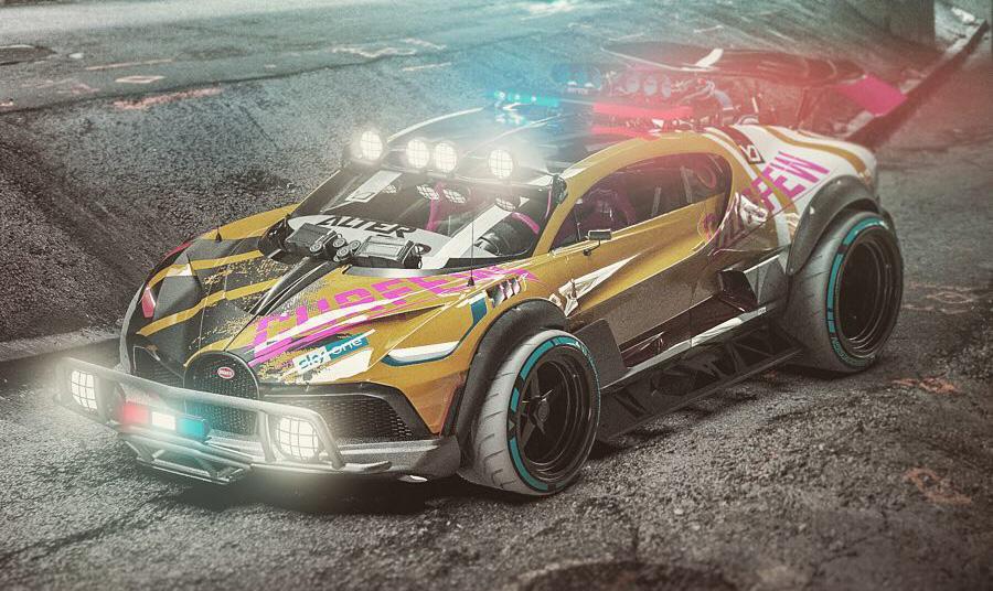 Посмотрите на внедорожный Bugatti Divo, который спасет от апокалипсиса