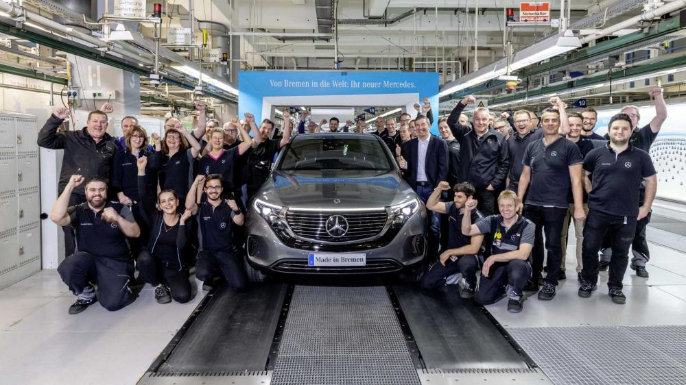 Стартовало производство первого электрокара Mercedes-Benz