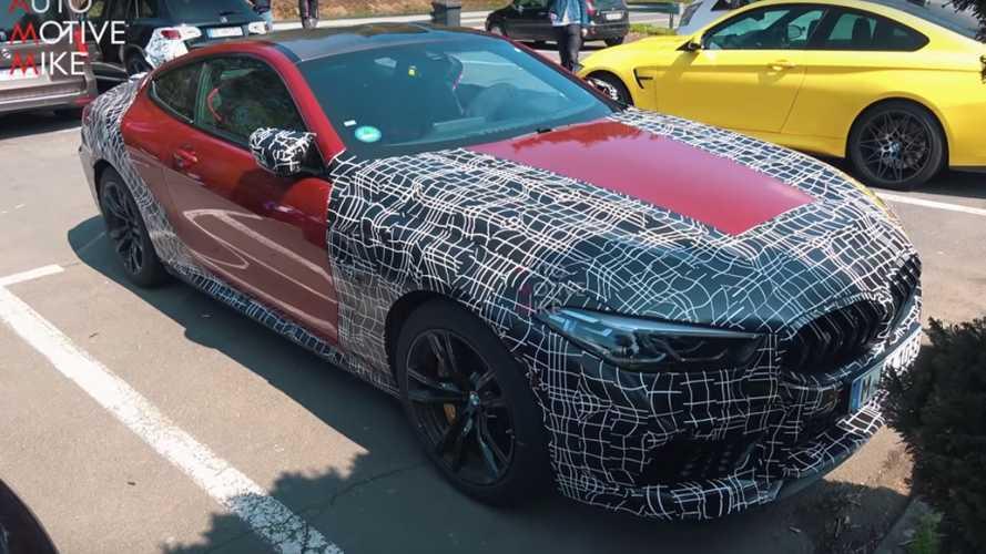 BMW M8 с минимальным камуфляжем застали на "Нордшляйфе"