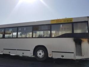 Автобус загорелся в Нур-Султане