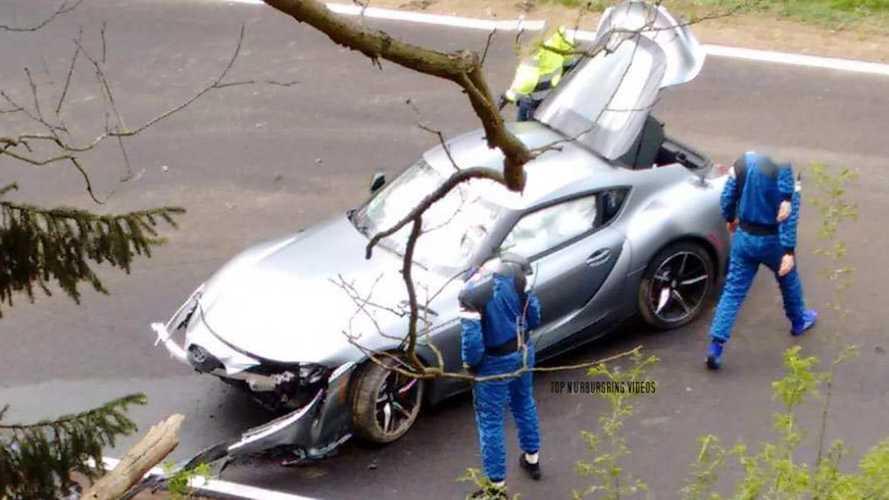 Новую Toyota Supra разбили на "Нордшляйфе"