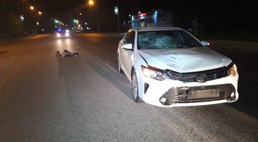 Водитель Toyota насмерть сбил пешехода в Алматы