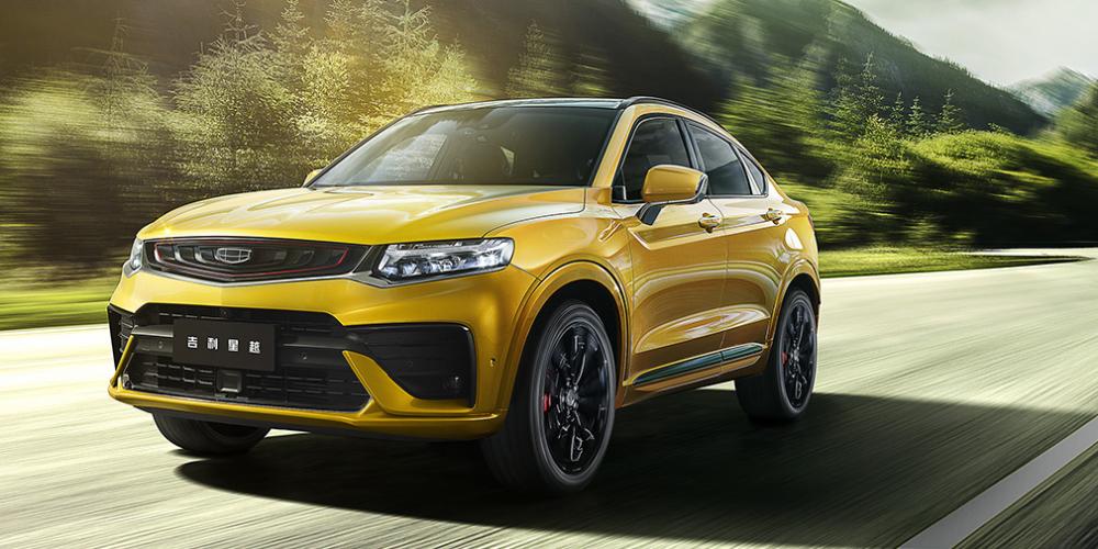 Geely объявил о старте продаж флагманского купе-кроссовера