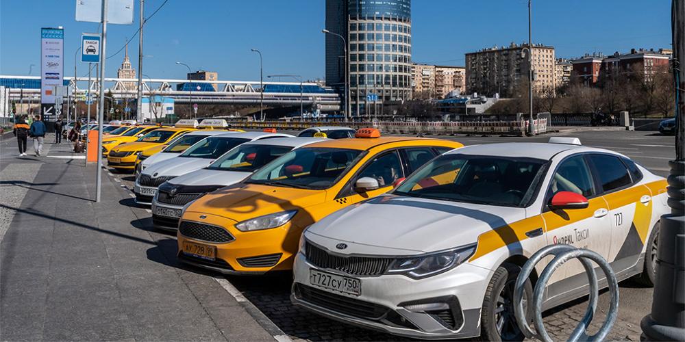 В Москве увеличилось количество поездок на такси