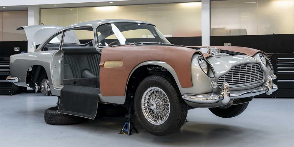 Aston Martin приступил к выпуску «бондовского» DB5