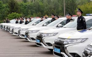 Нацполиция получила 83 гибридных автомобиля нового поколения