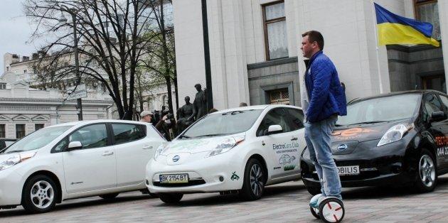 Продажи электромобилей в Украине продемонстрировали стремительный рост