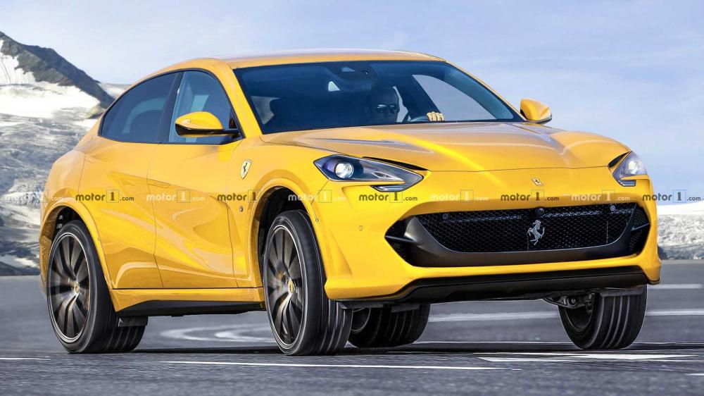 Первые изображения кроссовера Ferrari Purosangue