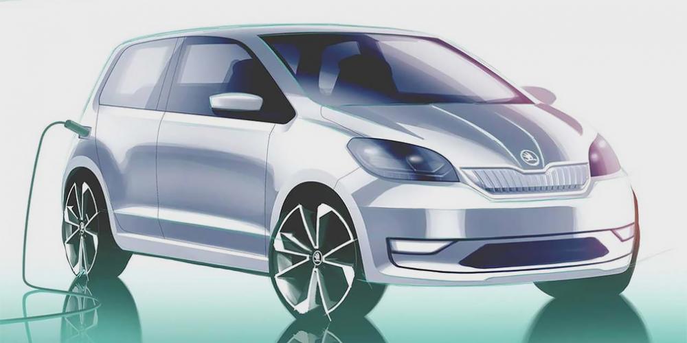Skoda анонсировала премьеру первого серийного электрокара