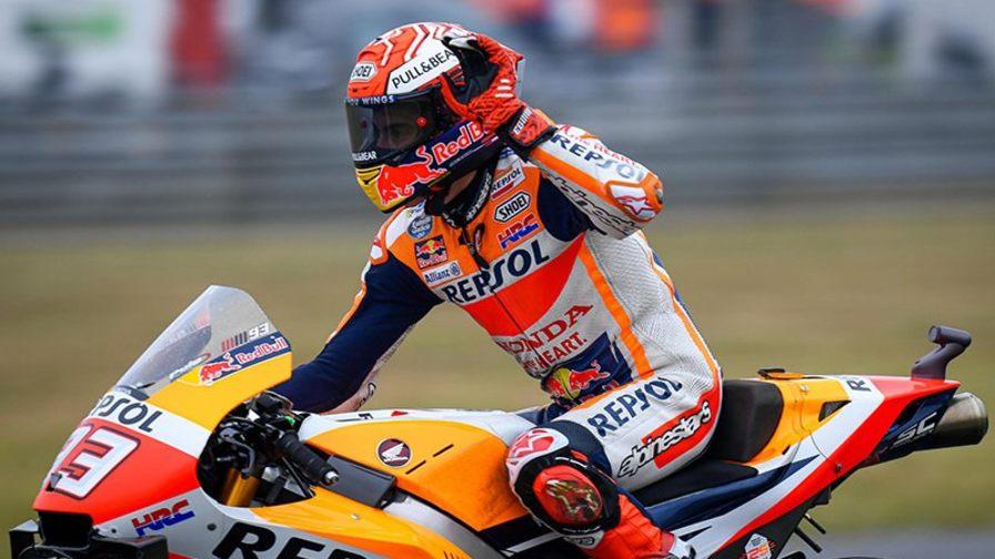 Марк Маркес победил в дождевой квалификации французского этапа MotoGP