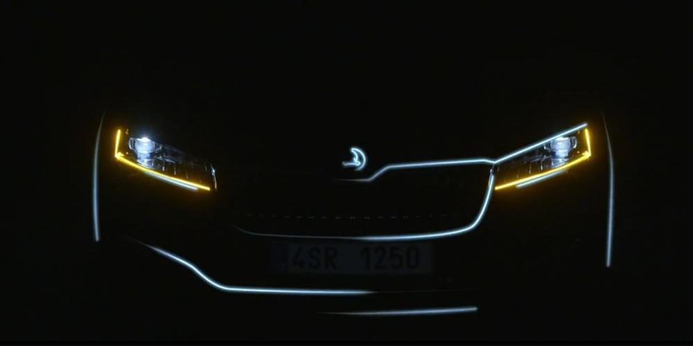 Skoda показала обновленный Superb на видео