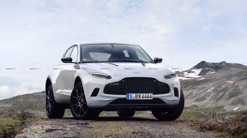 Рендеры: как может выглядеть новый Aston Martin DBX