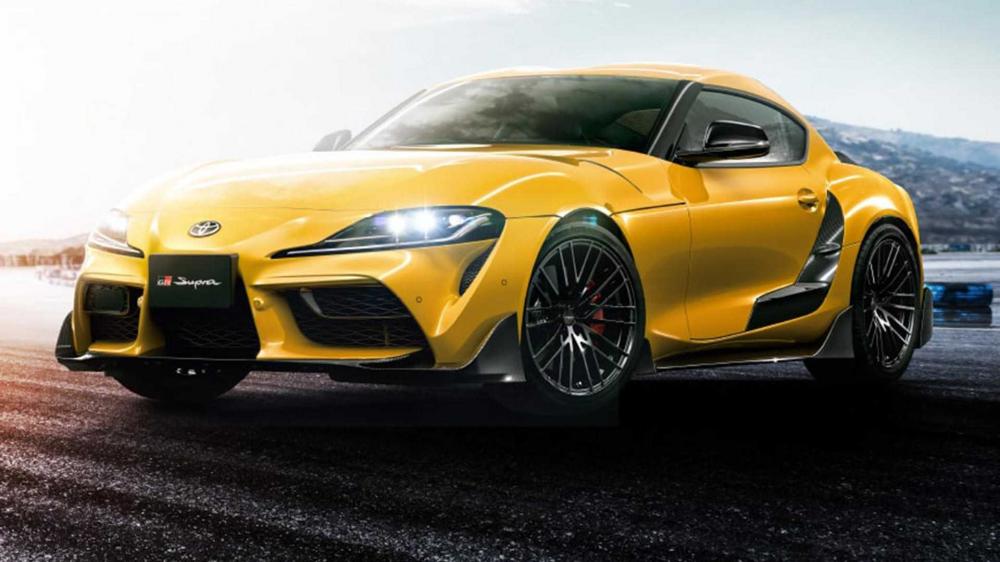 Toyota Supra получила официальный бодикит от TRD
