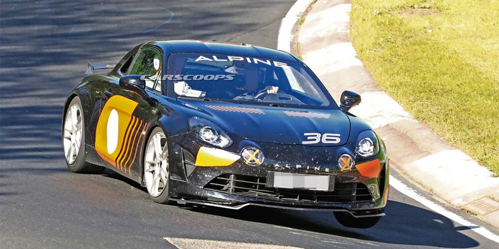 Alpine приступил к испытаниям экстремальной версии купе A110