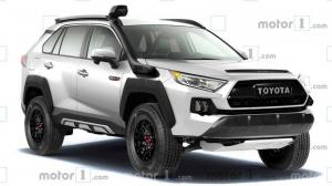 Рендеры: как может выглядеть новая Toyota RAV4 TRD Pro