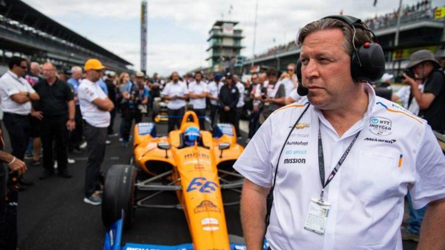 Зак Браун: Хотелось бы снова увидеть Алонсо и McLaren в Инди 500