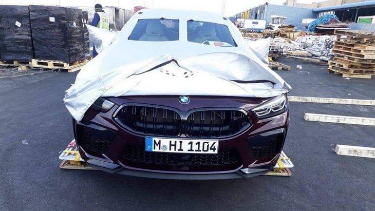 Самую мощную BMW M8 сняли без камуфляжа