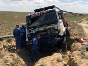 Эдуард Николаев прокомментировал аварию на Ралли Казахстана