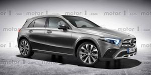 Названа дата премьеры самого дешевого кроссовера Mercedes