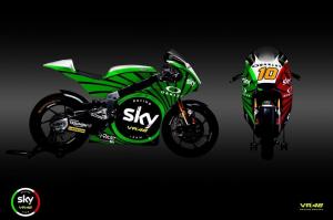 Расцветки команд SKY Racing Team VR46 для Гран При Муджелло