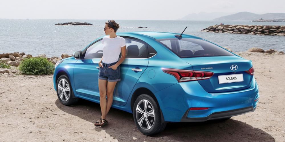Седан Hyundai Solaris получил в России спецверсию