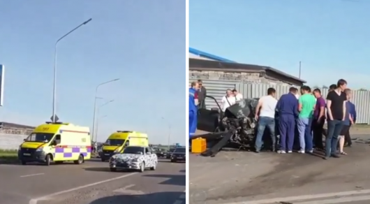 ДТП с участием автобуса в Караганде: пострадали трое человек