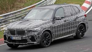 Новый BMW X5 M проходит испытания на Нюрбургринге
