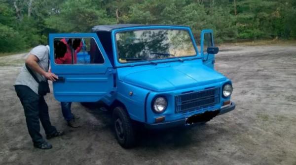 В Польше засветился редчайший украинский пикап