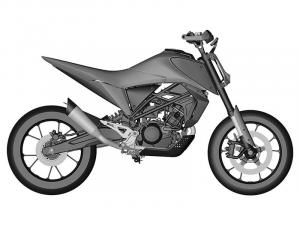 Компания Honda патентует CB125X и CB125M