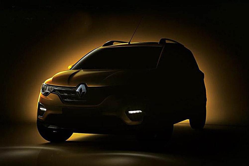 Renault опубликовала тизер бюджетного 7-местного кроссовера