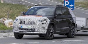 Skoda вывела на тесты обновленный Kodiaq